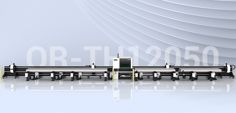 Resíduo zero | Lançamento da máquina de corte a laser de tubo de montagem lateral TH12050